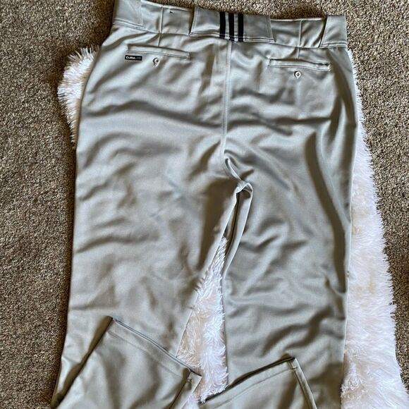 Adidas Climalite Baseball Pants Gray Mens Size Extra Large - Picture 9 of 12